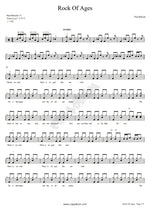 Rock of Ages Paul Baloche Full Drum Transcription / Drum Sheet Music COPYDRUM