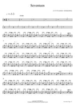 Seventeen (Seventeen) Girls' Generation (소녀시대) Full Drum Transcription / Drum Sheet Music COPYDRUM