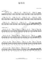 Run (달려라) Itokashitaro (이토카시타로) Full Drum Transcription / Drum Sheet Music COPYDRUM