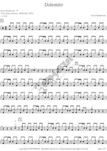 Dolemite Scott Henderson & Thelma Houston Full Drum Transcription / Drum Sheet Music COPYDRUM