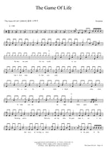 The Game Of Life Scorpions Full Drum Transcription / Drum Sheet Music COPYDRUM