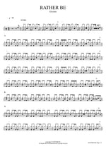 RATHER BE Giveon Full Drum Transcription / Drum Sheet Music COPYDRUM