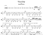 Vice Grip Parkway Drive Full Drum Transcription / Drum Sheet Music Cyril Mayer