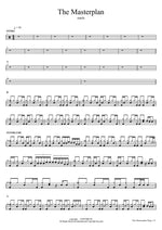 The Masterplan oasis Full Drum Transcription / Drum Sheet Music COPYDRUM