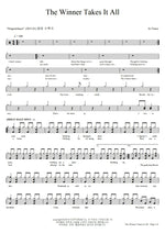 The Winner Takes It All At Vance Full Drum Transcription / Drum Sheet Music COPYDRUM