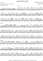Sunnyside Cruise T Square (ティー・スクェア) Full Drum Transcription / Drum Sheet Music COPYDRUM