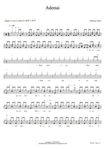 Adonai (Live) Hillsong Worship Full Drum Transcription / Drum Sheet Music COPYDRUM