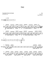 Only Ra (The Band) Full Drum Transcription / Drum Sheet Music Jaslow Drum Sheets
