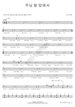 At the Feet of Jesus (주님 발 앞에서) ANOINTING (어노인팅) Full Drum Transcription / Drum Sheet Music COPYDRUM