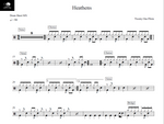 Heathens Twenty One Pilots Full Drum Transcription / Drum Sheet Music Drum Sheet MX