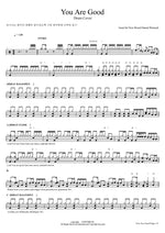 You Are Good (Daniel Bernard Drum Cover) Israel & New Breed Full Drum Transcription / Drum Sheet Music COPYDRUM
