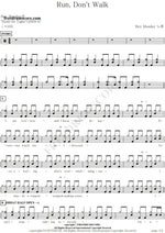 Run, Don't Walk Hey Monday Full Drum Transcription / Drum Sheet Music COPYDRUM