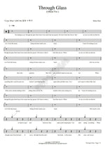 Through Glass Stone Sour Full Drum Transcription / Drum Sheet Music COPYDRUM