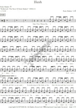 Hush Kula Shaker Full Drum Transcription / Drum Sheet Music COPYDRUM