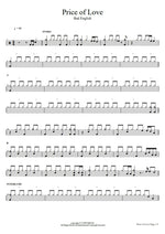 Price of Love Bad English Full Drum Transcription / Drum Sheet Music COPYDRUM
