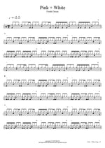 Pink + White Frank Ocean Full Drum Transcription / Drum Sheet Music COPYDRUM