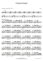 Citizen Erased Muse Full Drum Transcription / Drum Sheet Music COPYDRUM