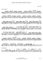 Drums Portable Roland V Full Drum Transcription / Drum Sheet Music COPYDRUM