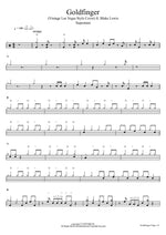 Goldfinger (Vintage Las Vegas Style Cover) ft. Blake Lewis Superman Full Drum Transcription / Drum Sheet Music COPYDRUM