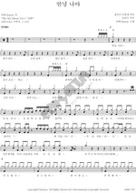 Hello, It's Me (안녕 나야) 4Men (포맨) Full Drum Transcription / Drum Sheet Music COPYDRUM