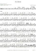 Accident Rachael Yamagata Full Drum Transcription / Drum Sheet Music COPYDRUM