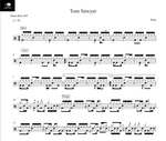 Tom Sawyer Rush Full Drum Transcription / Drum Sheet Music Drum Sheet MX