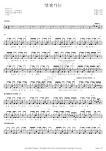 Someday (언젠가는) Lee Sangeun (이상은) Full Drum Transcription / Drum Sheet Music COPYDRUM