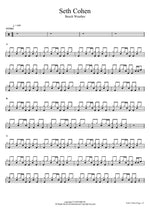 Seth Cohen Beach Weather Full Drum Transcription / Drum Sheet Music COPYDRUM