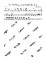 The WASP (Texas Radio and the Big Beat) The Doors Full Drum Transcription / Drum Sheet Music KiwiDrums Digital