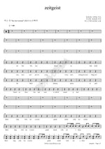 Zeitgeist (zeitgeist) The Koxx (칵스) Full Drum Transcription / Drum Sheet Music COPYDRUM