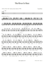 The River Is Here (Live) Vineyard Music Full Drum Transcription / Drum Sheet Music COPYDRUM