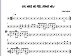 You Make Me Feel Brand New The Stylistics Simplified Drum Transcription / Drum Sheet Music Daniel Galaz