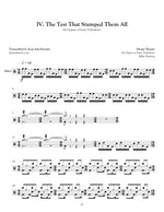 Six Degrees of Inner Turbulence: IV. The Test That Stumped Them All Dream Theater Full Drum Transcription / Drum Sheet Music Jaslow Drum Sheets