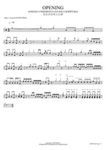 OPENING (ONEDAY CONFERENCE LIVE SOLA SCRIPTURA) 아이자야씩스티원 Full Drum Transcription / Drum Sheet Music COPYDRUM