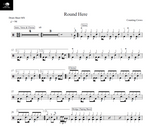 Round Here Counting Crows Full Drum Transcription / Drum Sheet Music Drum Sheet MX