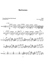 Red Lenses Rush Full Drum Transcription / Drum Sheet Music Jaslow Drum Sheets