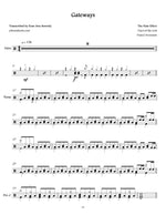 Gateways the Halo Effect Full Drum Transcription / Drum Sheet Music Jaslow Drum Sheets