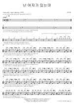I Already Have a Woman (난 여자가 있는데) J.Y. Park (박진영) Full Drum Transcription / Drum Sheet Music COPYDRUM