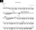 Reincarnate Motionless in White Full Drum Transcription / Drum Sheet Music Drum Sheet MX