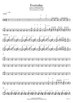 Everyday (2024 CONFERENCE) Isaiah6tyOne (아이자야씩스티원) Full Drum Transcription / Drum Sheet Music COPYDRUM