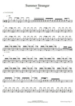 Summer Stranger iTMR Full Drum Transcription / Drum Sheet Music COPYDRUM