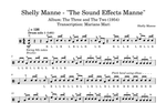 The Sound Effects Manne Shelly Manne Selection Drum Transcription / Drum Sheet Music Mari_DrumTranscriptions