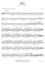 Alone (홀로) Cha Ji Yeon (차지연) Full Drum Transcription / Drum Sheet Music COPYDRUM
