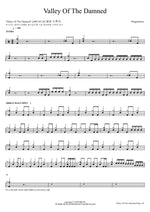 Valley of the Damned DragonForce Full Drum Transcription / Drum Sheet Music COPYDRUM