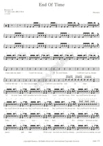 End of Time Beyoncé Full Drum Transcription / Drum Sheet Music COPYDRUM