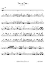 Happy Face Jagwar Twin Full Drum Transcription / Drum Sheet Music COPYDRUM