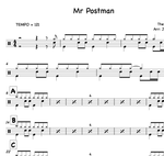 Please Mr. Postman The Marvelettes Full Drum Transcription / Drum Sheet Music Sheets4Drummers
