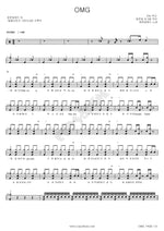 OMG (OMG) Jung Joon Young Band (정준영밴드) Full Drum Transcription / Drum Sheet Music COPYDRUM