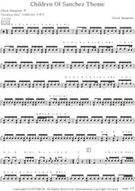 Children of Sanchez (Main Theme) Chuck Mangione Full Drum Transcription / Drum Sheet Music COPYDRUM