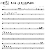 Love Is a Losing Game Amy Winehouse Full Drum Transcription / Drum Sheet Music DrumSetSheetMusic.com